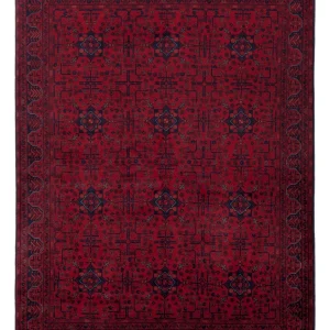 Afghansk teppe - Royal - 199 x 150 cm - rød