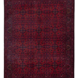 Afghansk teppe - Royal - 203 x 147 cm - rød