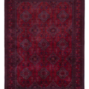 Afghansk teppe - Royal - 231 x 167 cm - rød