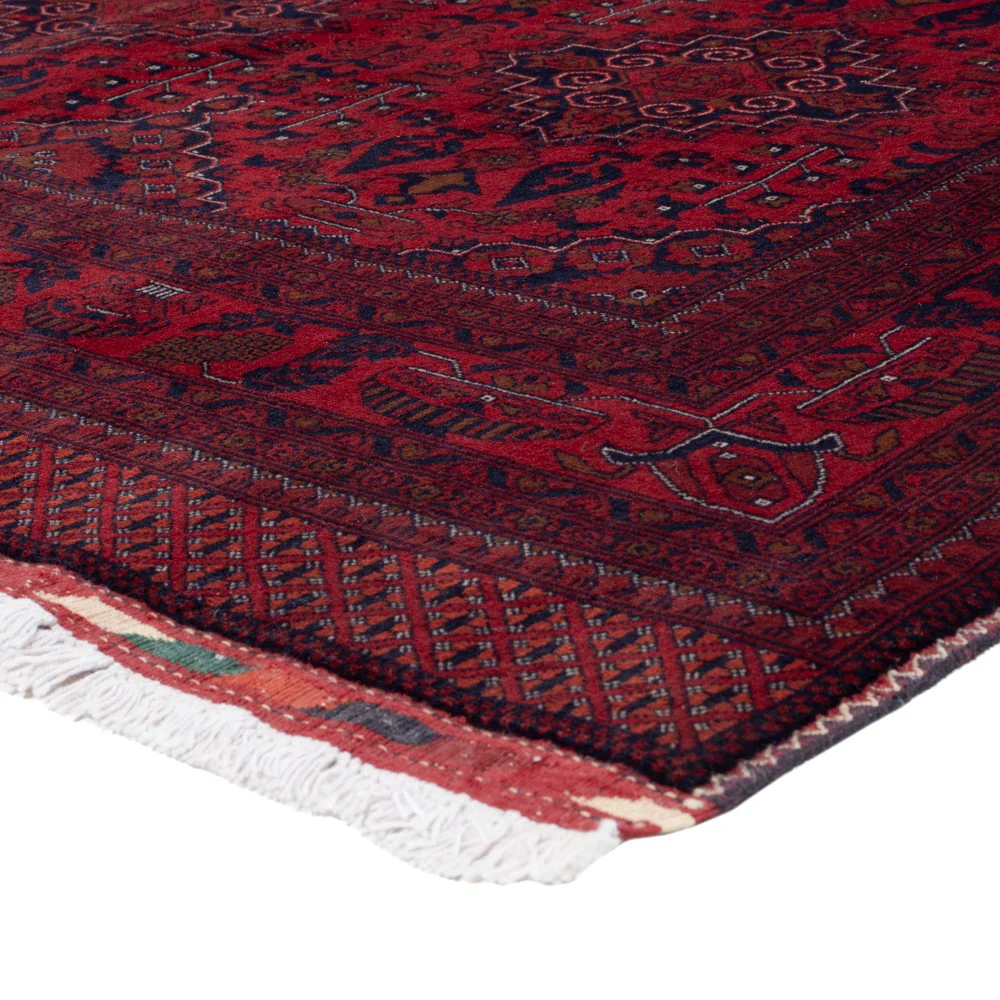 Afghansk teppe - Royal - 232 x 167 cm - rød