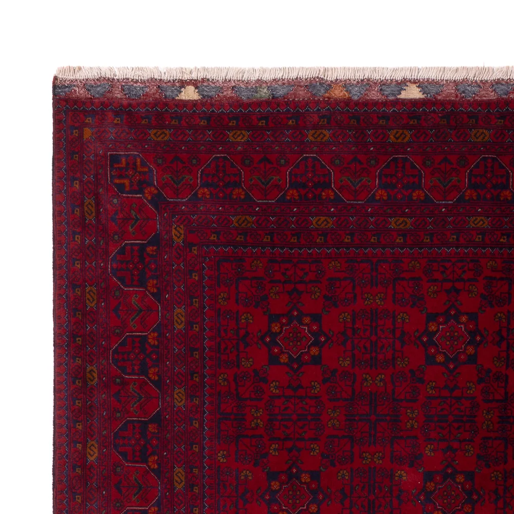 Afghansk teppe - Royal - 233 x 172 cm - rød