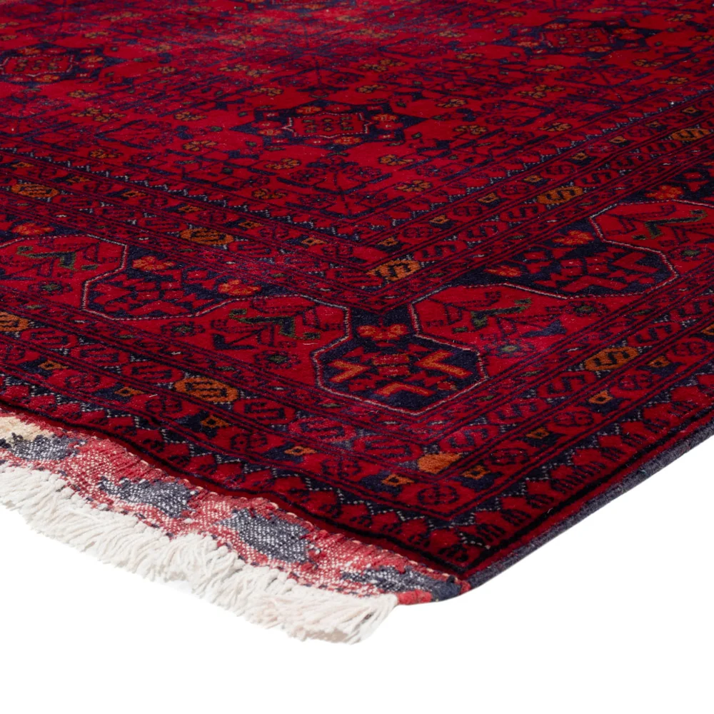 Afghansk teppe - Royal - 233 x 172 cm - rød