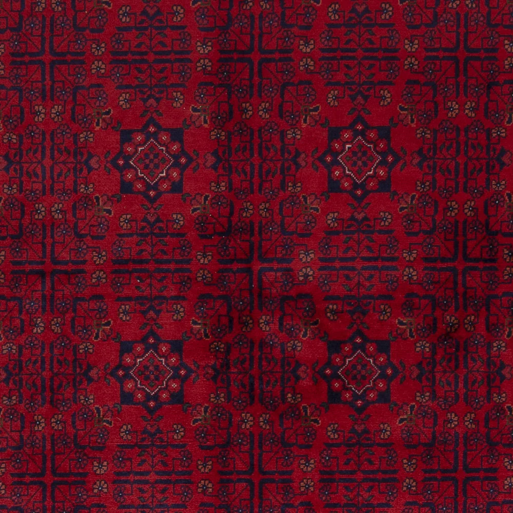Afghansk teppe - Royal - 235 x 170 cm - rød