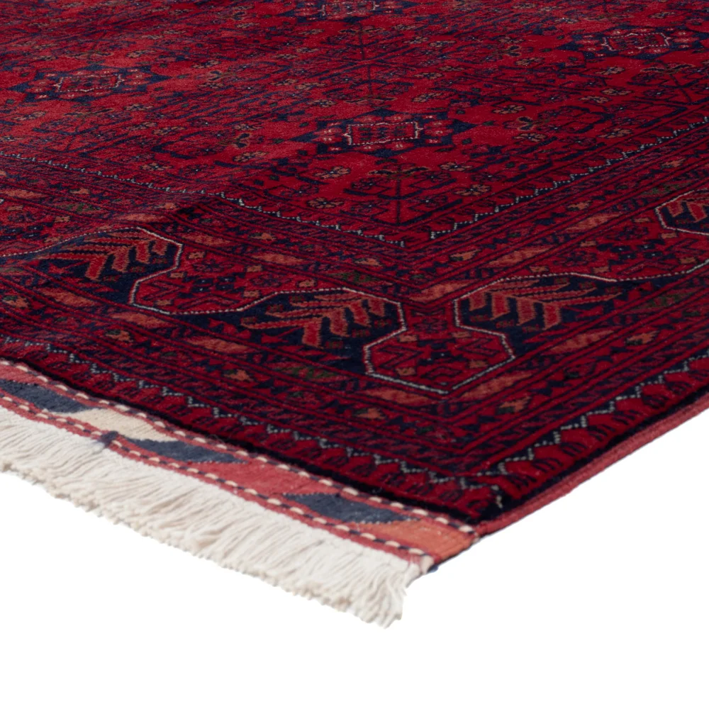 Afghansk teppe - Royal - 235 x 170 cm - rød