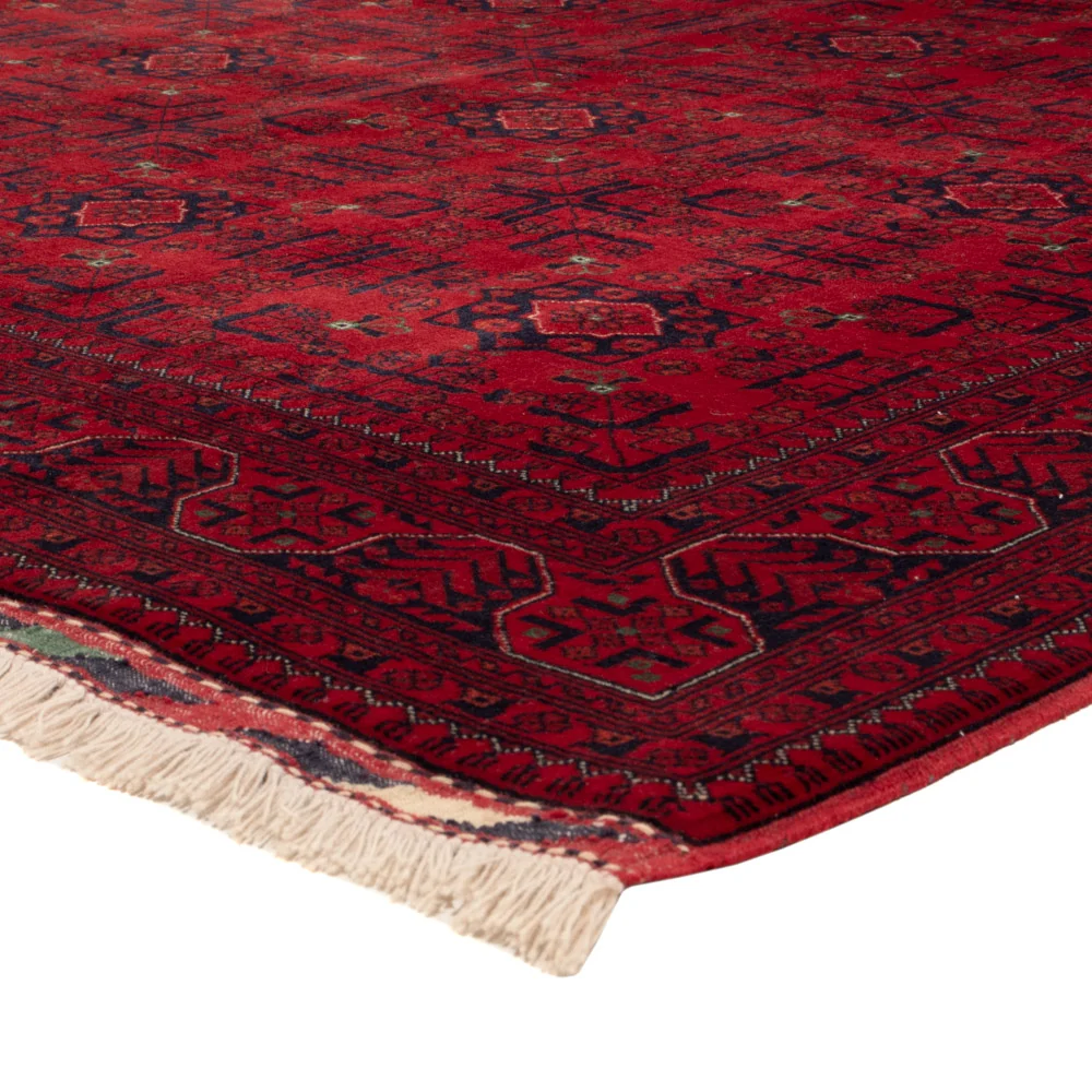 Afghansk teppe - Royal - 235 x 174 cm - rød