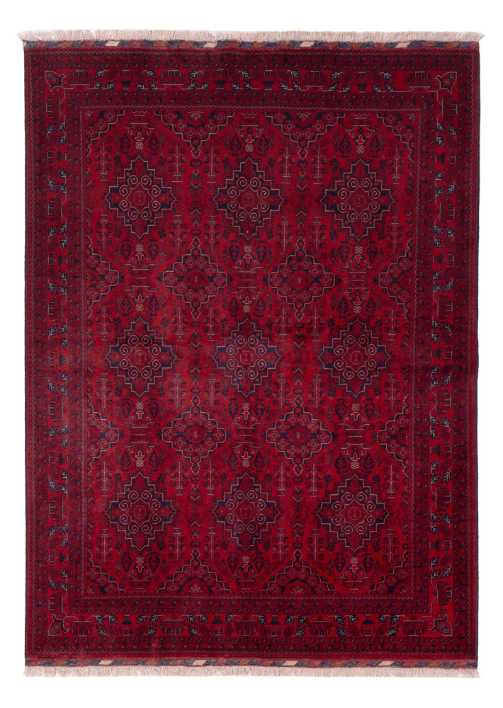 Afghansk teppe - Royal - 236 x 170 cm - rød