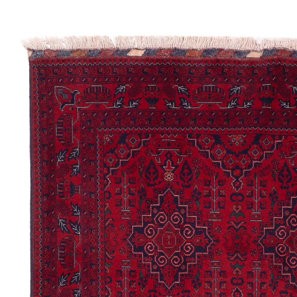 Afghansk teppe - Royal - 236 x 170 cm - rød