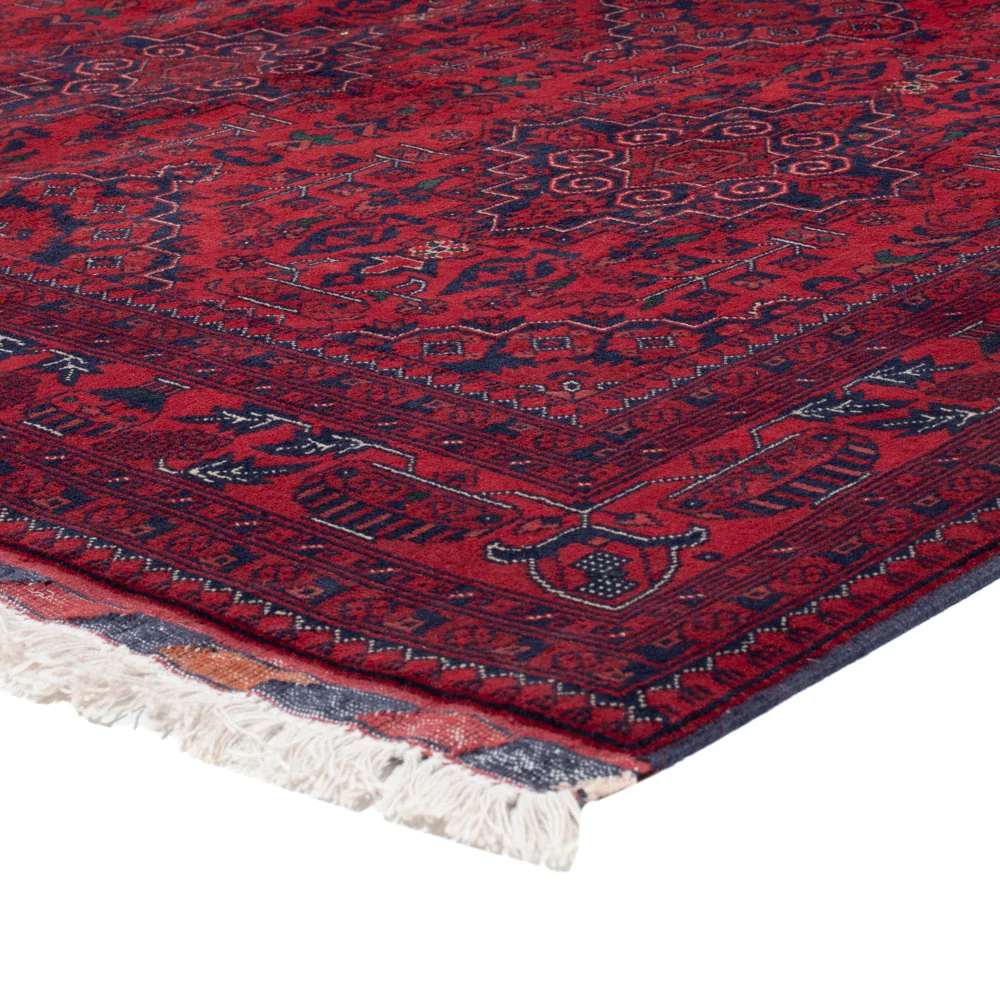 Afghansk teppe - Royal - 236 x 170 cm - rød