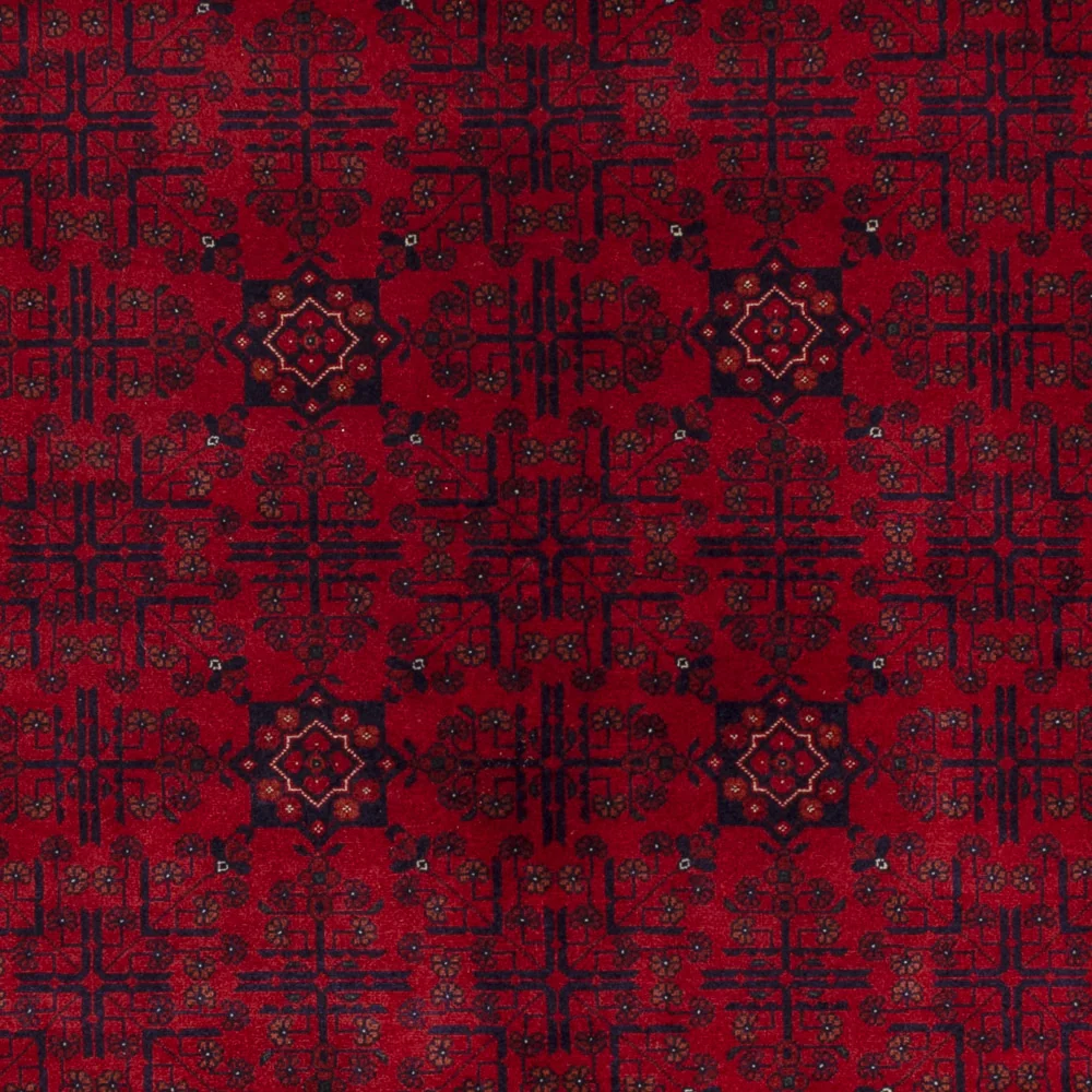 Afghansk teppe - Royal - 236 x 174 cm - rød