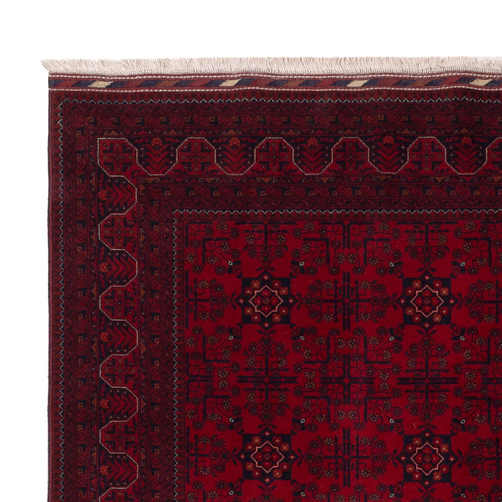 Afghansk teppe - Royal - 236 x 174 cm - rød