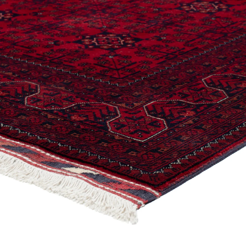 Afghansk teppe - Royal - 236 x 174 cm - rød