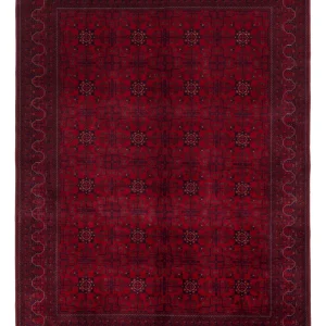 Afghansk teppe - Royal - 236 x 174 cm - rød