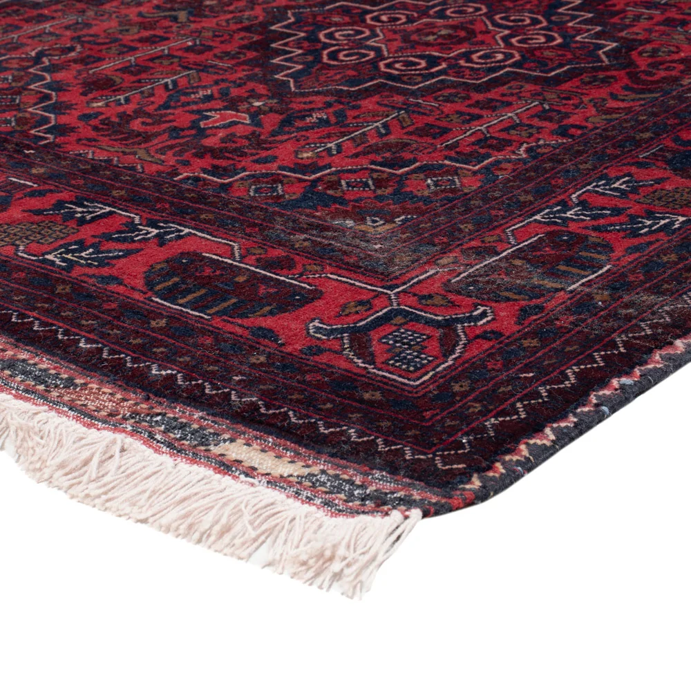 Afghansk teppe - Royal - 240 x 169 cm - rød