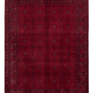 Afghansk teppe - Royal - 240 x 173 cm - rød