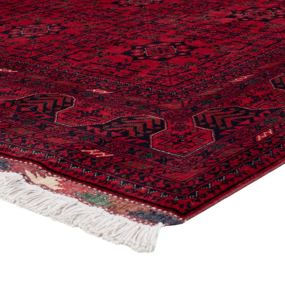 Afghansk teppe - Royal - 240 x 173 cm - rød