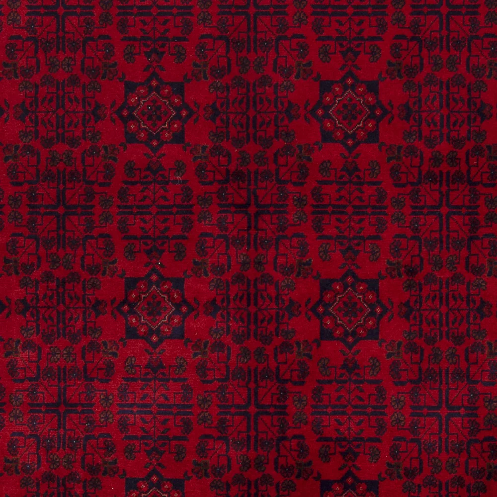 Afghansk teppe - Royal - 241 x 173 cm - rød