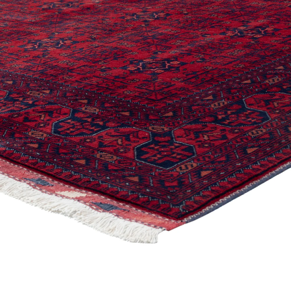 Afghansk teppe - Royal - 242 x 172 cm - rød
