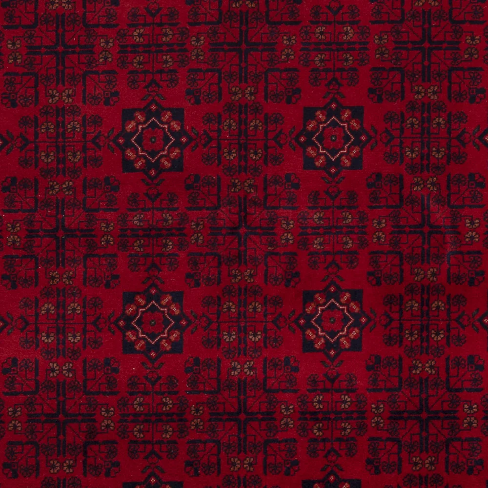 Afghansk teppe - Royal - 243 x 172 cm - rød