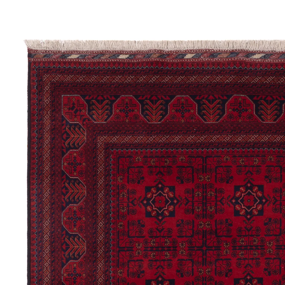 Afghansk teppe - Royal - 243 x 172 cm - rød