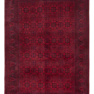 Afghansk teppe - Royal - 243 x 172 cm - rød