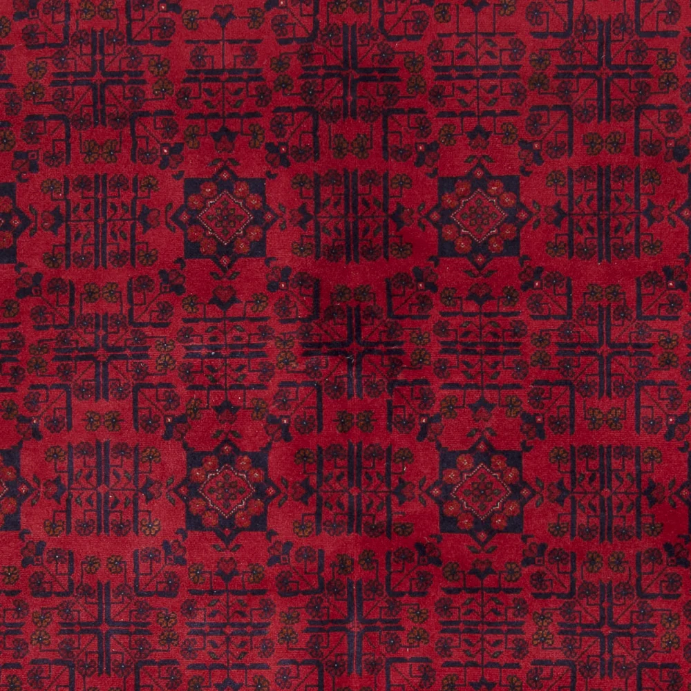 Afghansk teppe - Royal - 243 x 172 cm - rød