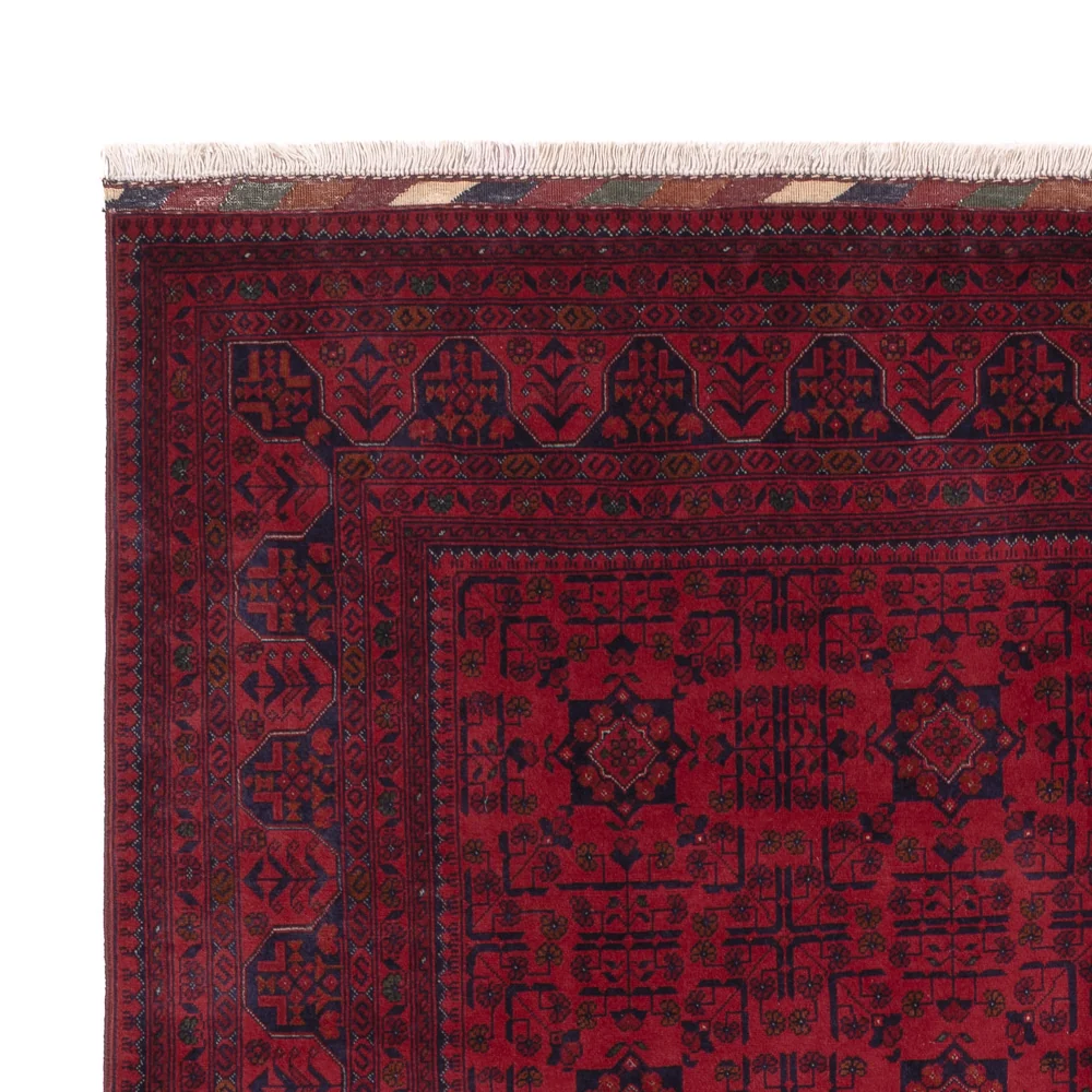 Afghansk teppe - Royal - 243 x 172 cm - rød