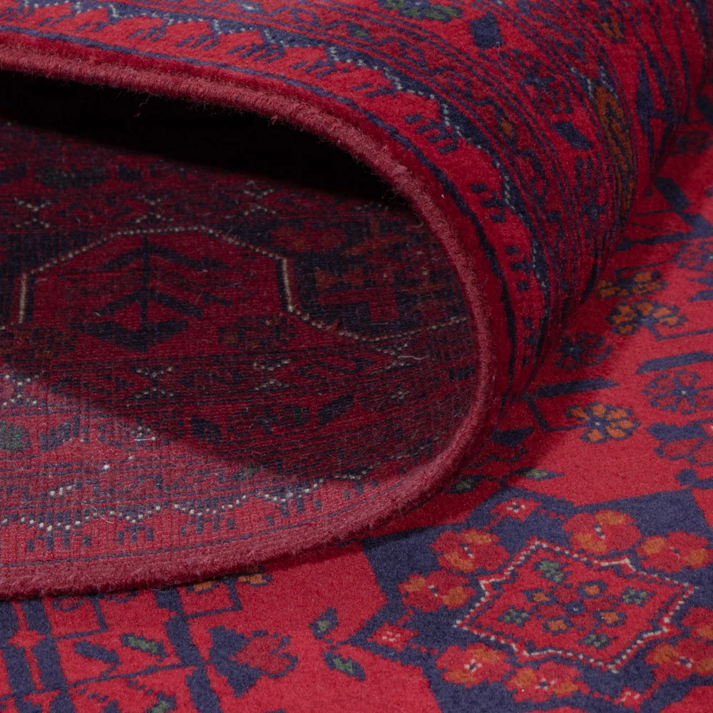 Afghansk teppe - Royal - 243 x 172 cm - rød