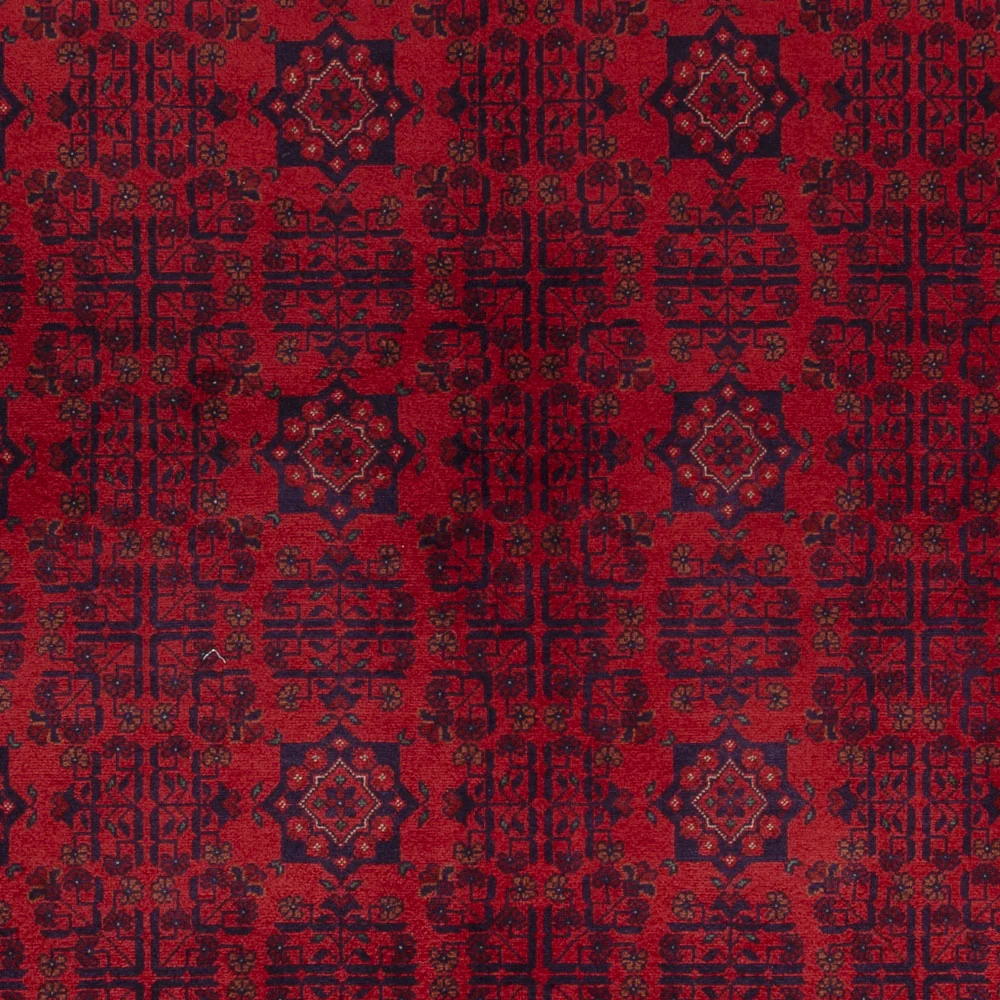 Afghansk teppe - Royal - 244 x 172 cm - rød