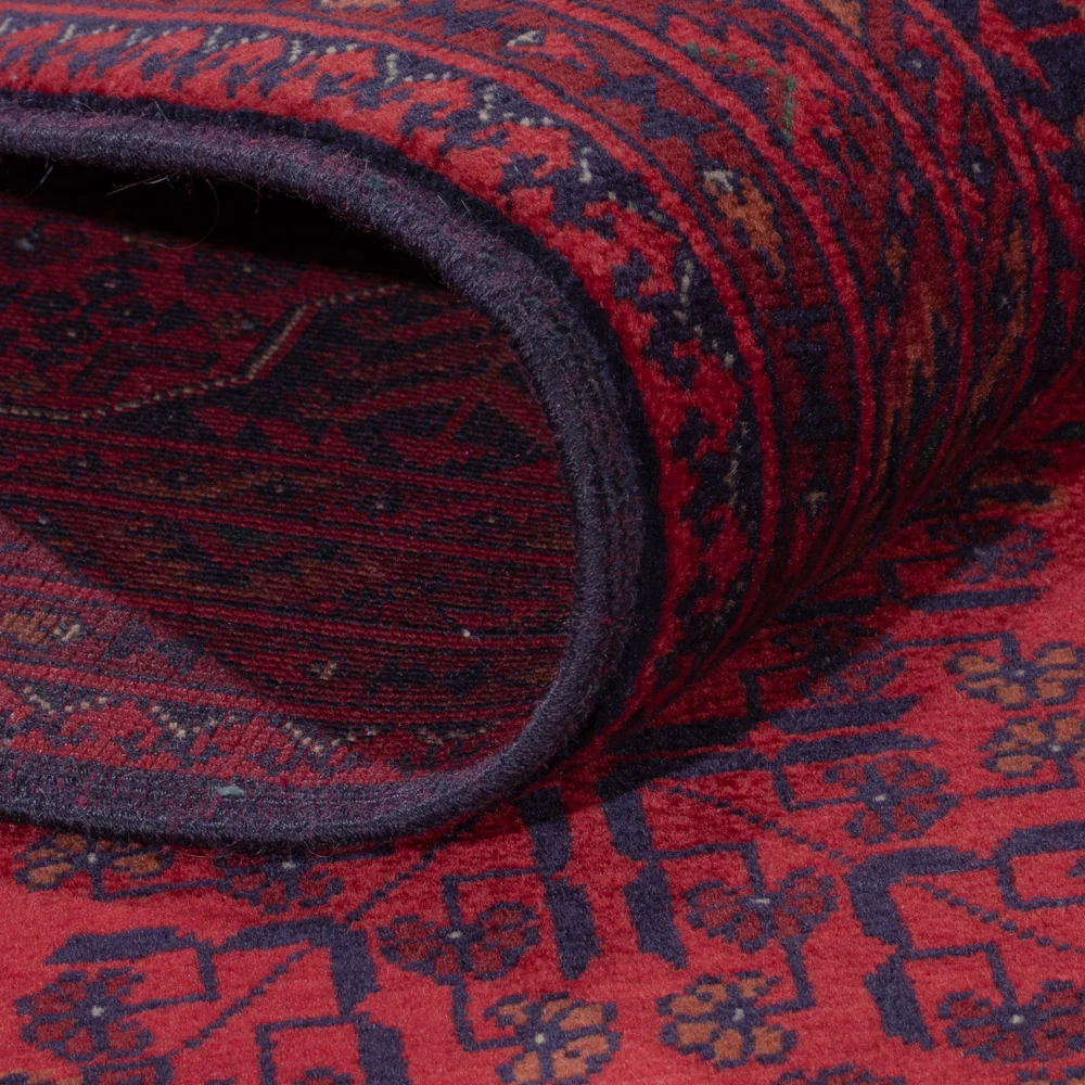 Afghansk teppe - Royal - 244 x 172 cm - rød