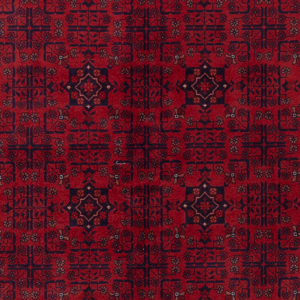 Afghansk teppe - Royal - 250 x 175 cm - rød