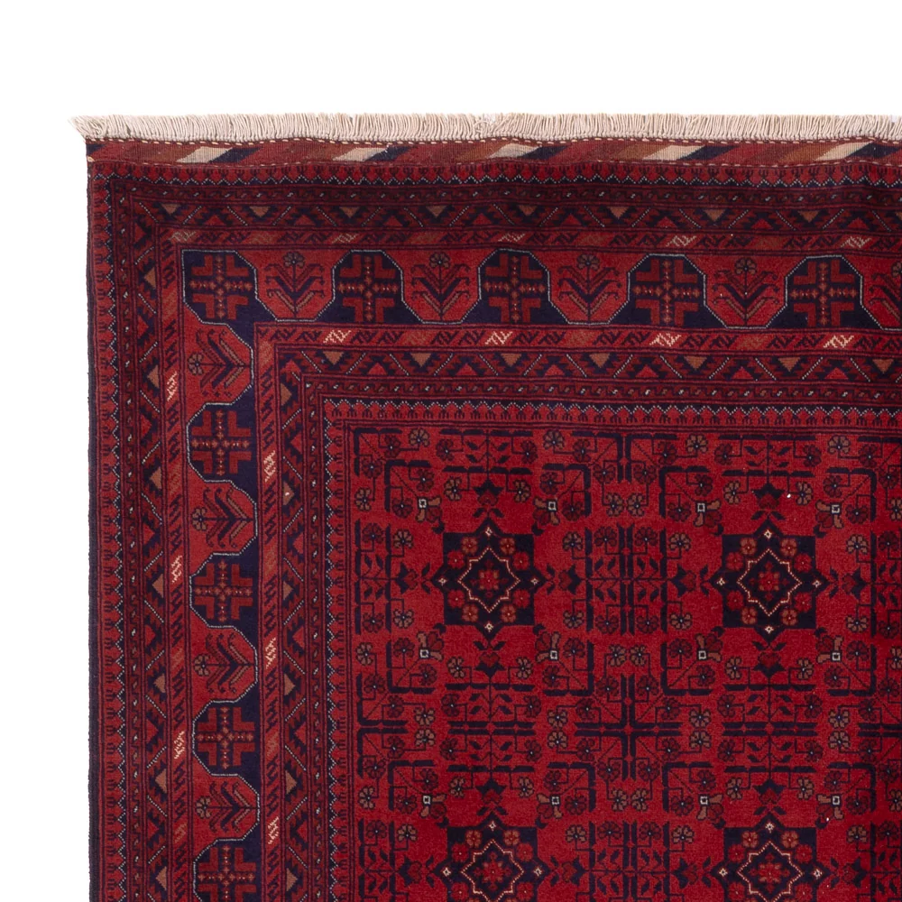 Afghansk teppe - Royal - 250 x 175 cm - rød