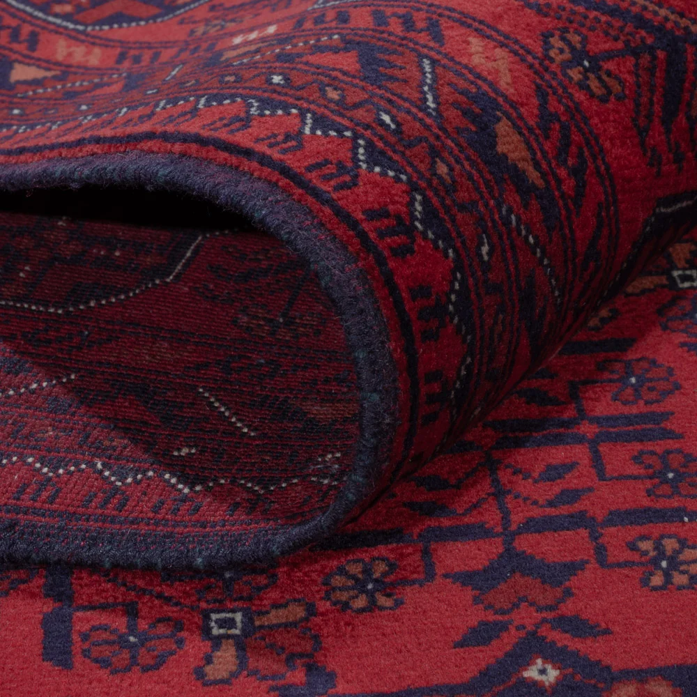 Afghansk teppe - Royal - 250 x 175 cm - rød