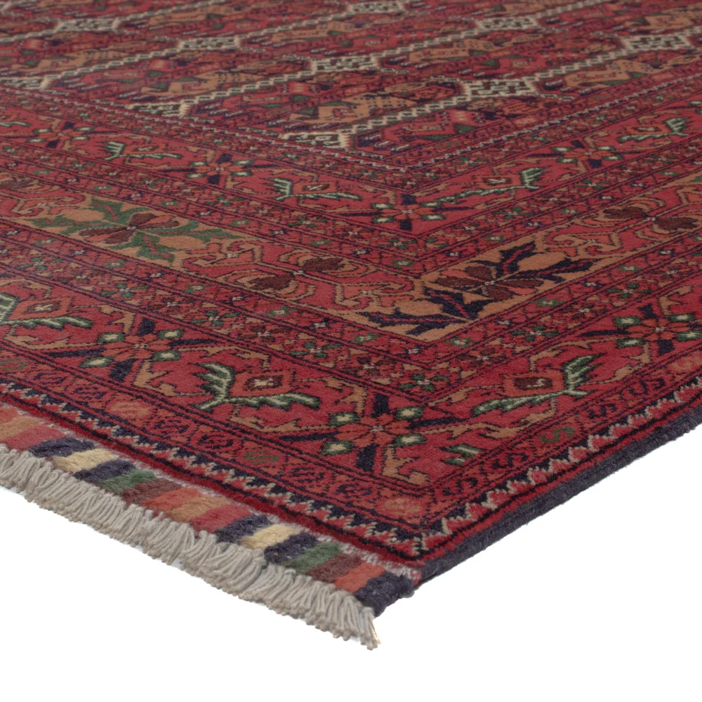 Afghansk teppe - Royal - 283 x 193 cm - mørk rød