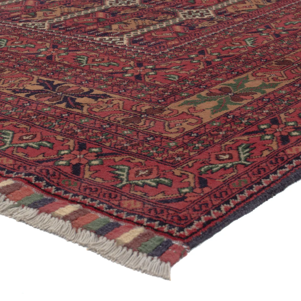 Afghansk teppe - Royal - 288 x 194 cm - mørk rød