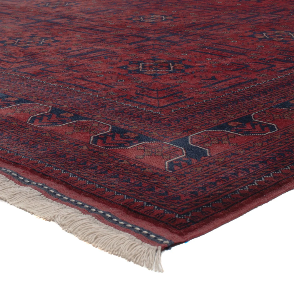 Afghansk teppe - Royal - 288 x 198 cm - mørk rød