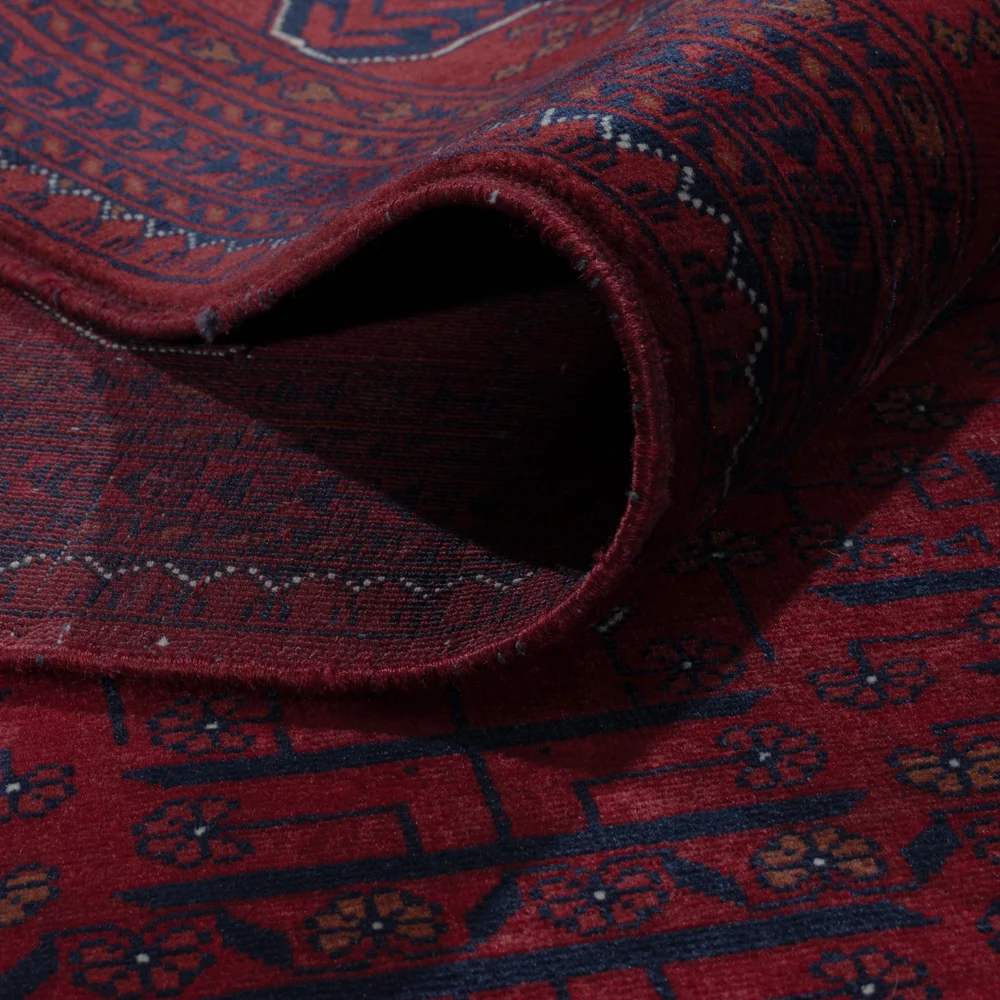 Afghansk teppe - Royal - 288 x 198 cm - mørk rød