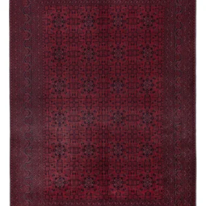 Afghansk teppe - Royal - 289 x 198 cm - mørk rød