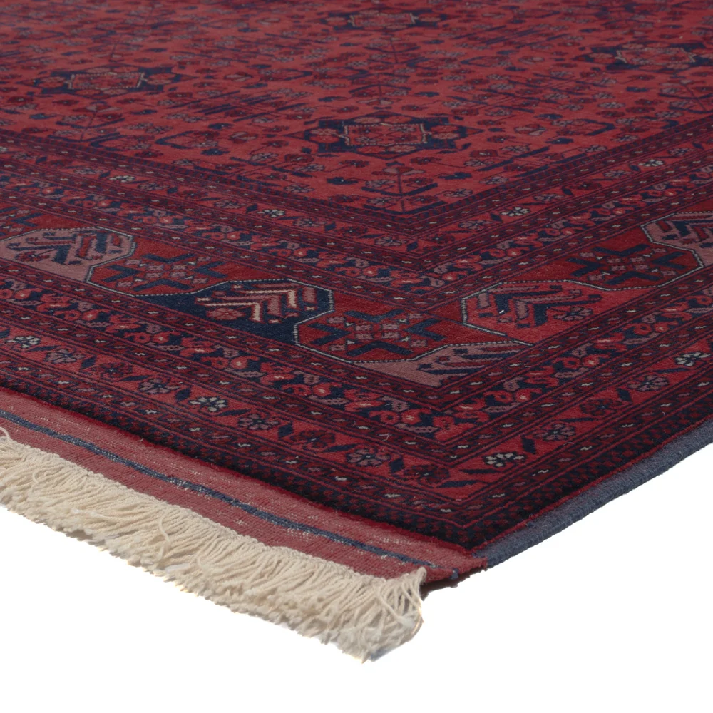 Afghansk teppe - Royal - 292 x 199 cm - mørk rød