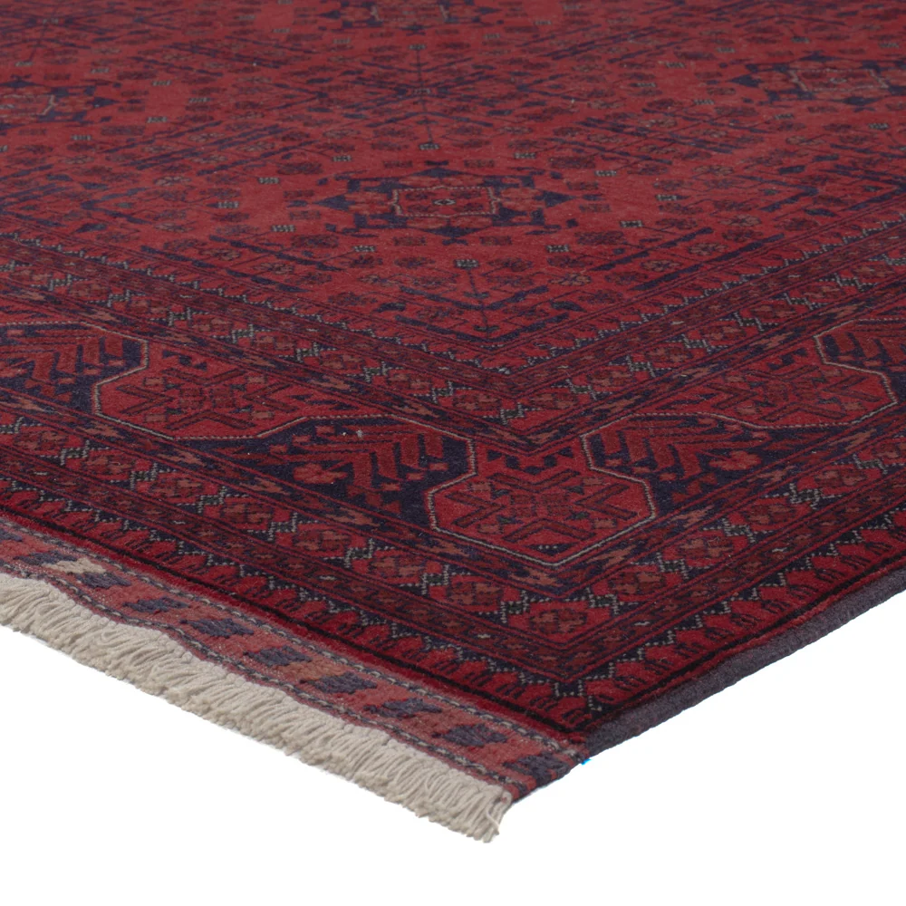 Afghansk teppe - Royal - 294 x 206 cm - mørk rød