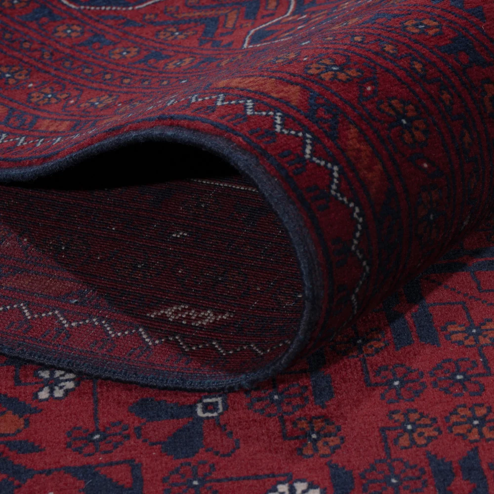 Afghansk teppe - Royal - 298 x 199 cm - mørk rød