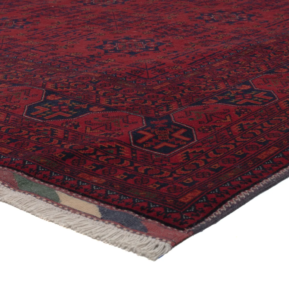 Afghansk teppe - Royal - 305 x 206 cm - mørk rød