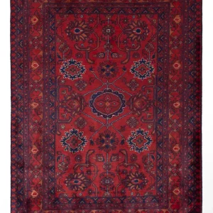 Afghanske tepper - Kunduz - 149 x 101 cm - rød