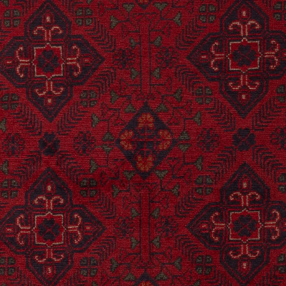 Afghanske tepper - Kunduz - 194 x 121 cm - rød