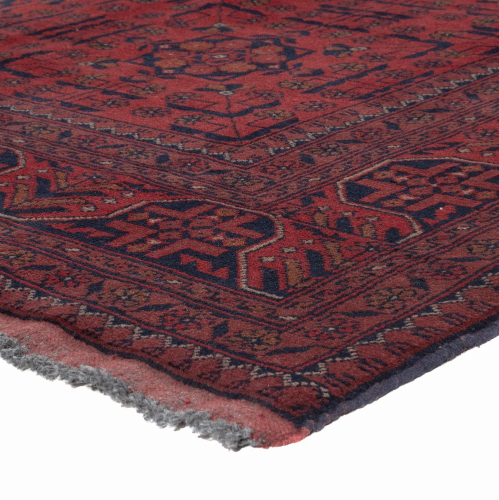 Afghanske tepper - Kunduz - 197 x 151 cm - rød
