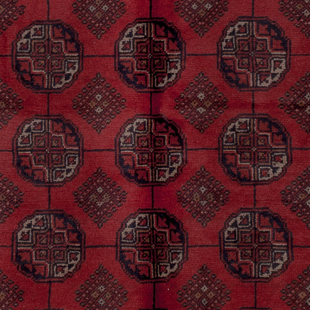 Afghanske tepper - Kunduz - 199 x 150 cm - rød