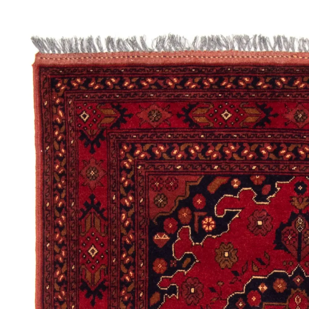 Afghanske tepper - Kunduz - 200 x 120 cm - rød