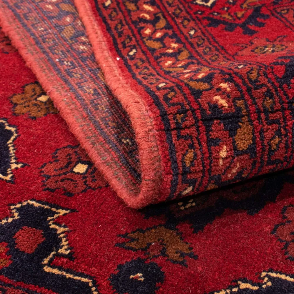 Afghanske tepper - Kunduz - 200 x 120 cm - rød