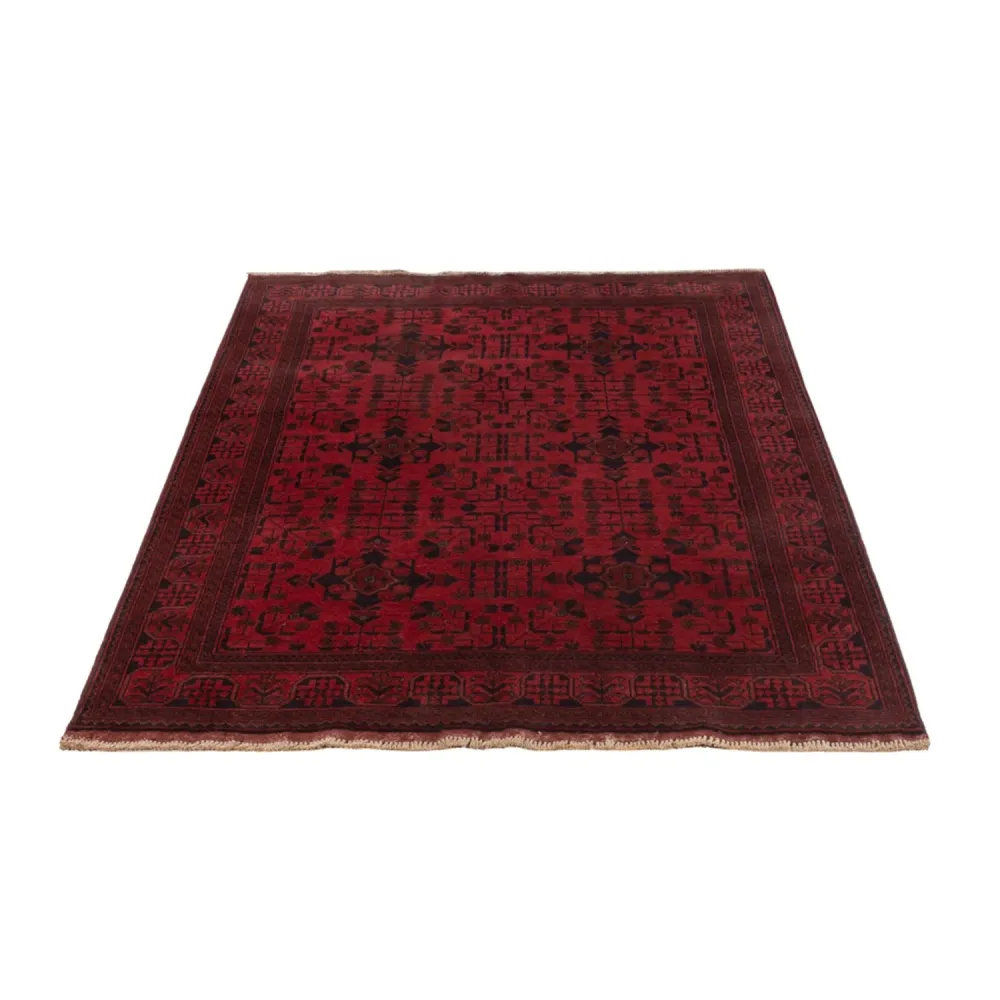 Afghanske tepper - Kunduz - 200 x 125 cm - rød
