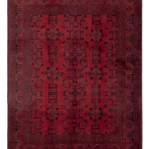 Afghanske tepper - Kunduz - 200 x 150 cm - rød