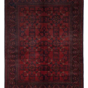 Afghanske tepper - Kunduz - 200 x 150 cm - rød